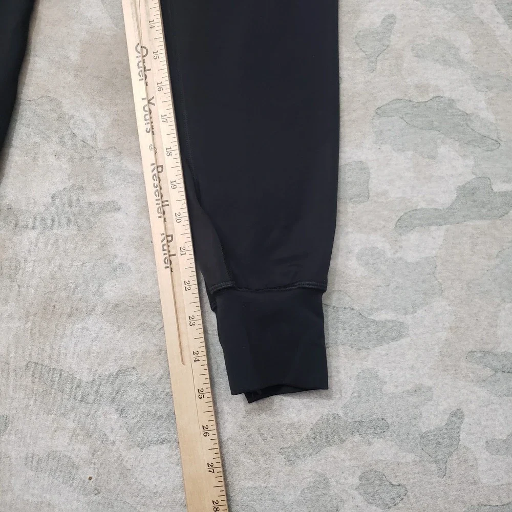 Lululemon Joggers Pants Womens 6 Black Pull On Tapered Leg High Rise